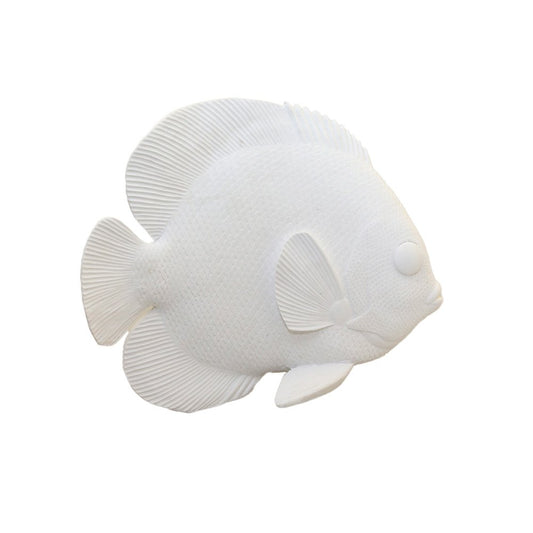 White Decorative Fish 29x12x23cm