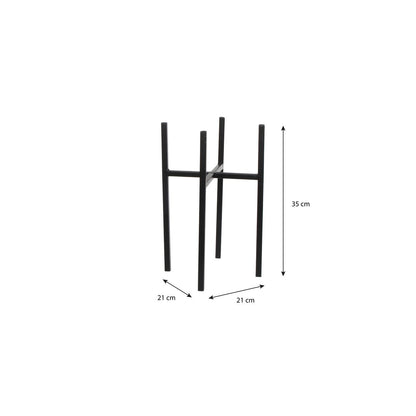 Plant stand Ascot Black