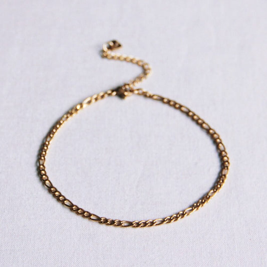 Chain anklet bracelet 3mm