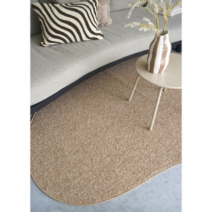 Indoor and Outdoor Rug Sisal Nature - Pebble-shaped 160 x 230 cm