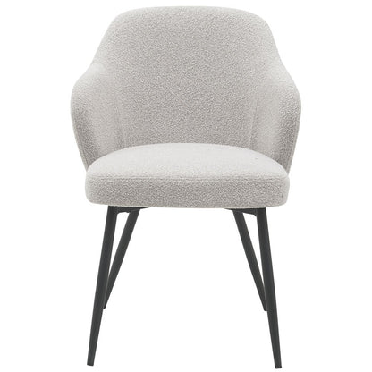 Dining room chair Kendra – Bouclé – Natural