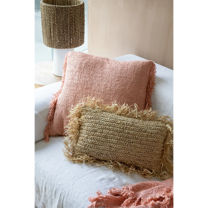 The Oh My Gee Cushion Cover - Salmon Pink - 60x60
