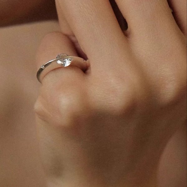 Unique Design Twinkled Star Rings