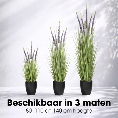 Artificial Plant Ornamental Grass Purple