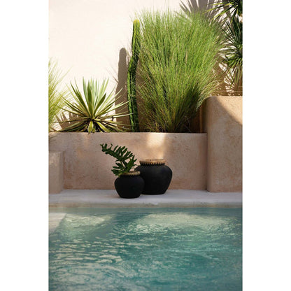 The Styly Vase - Black Natural - L