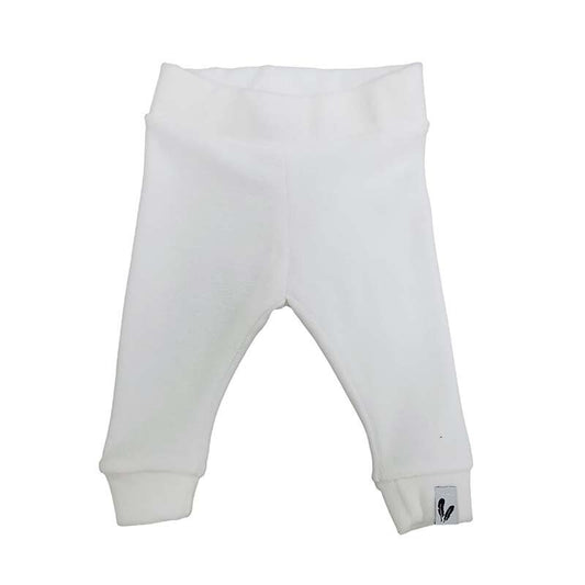 Newborn pants nicky white