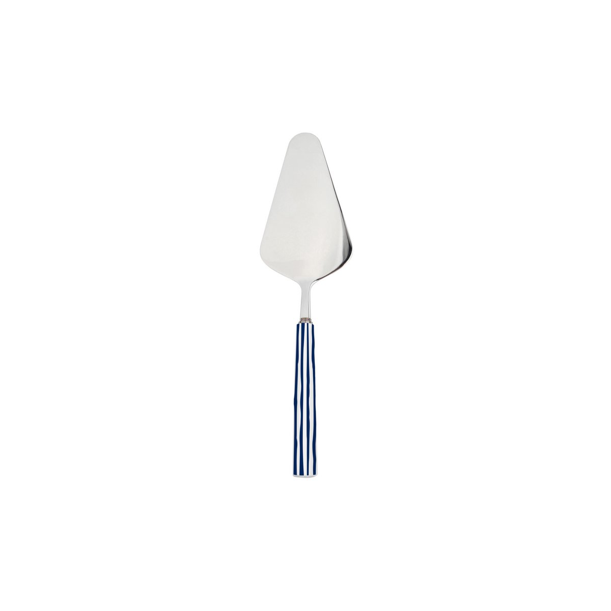 Blue striped pie server