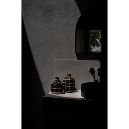 The Whoopy Vase - Black Natural - M