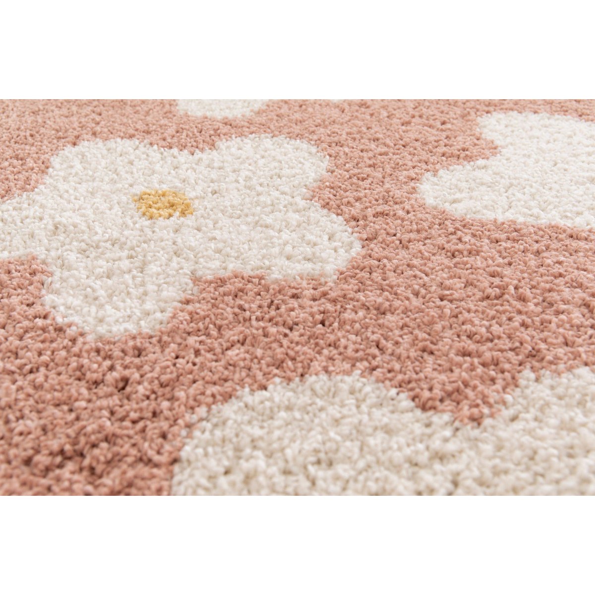 Tapis enfant épais et confortable FLEURS