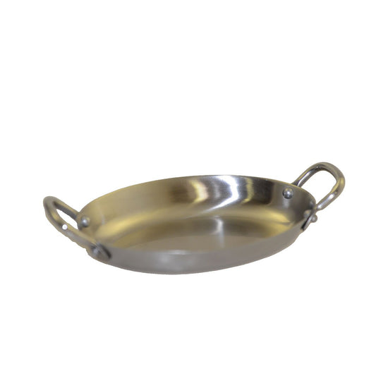 Mini matte oval saucepan with two rounds 15x10.9x2cm