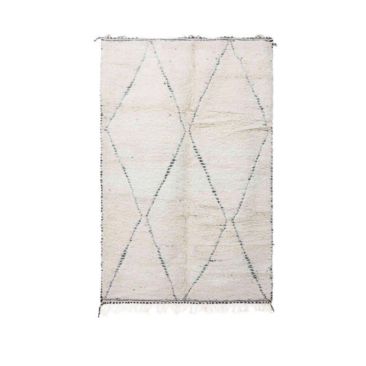 Pure wool Moroccan Berber rug 158 x 246 cm