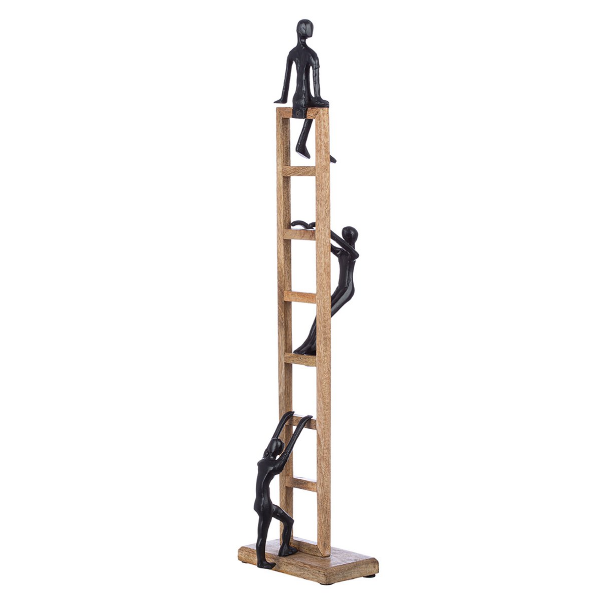 Sculpture Ladder, natural color H.82 cm