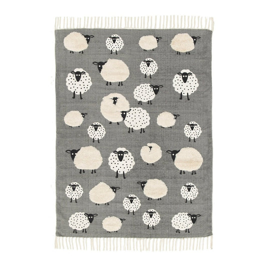 Children's cotton rug LITTLE SHEEP