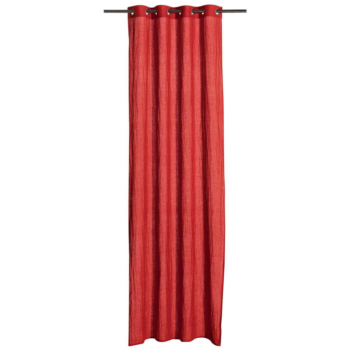 Stonewashed curtain Zeff Currant 140 x 280