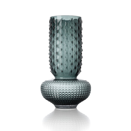 The Sapphire Jewel Vase - Blue - L