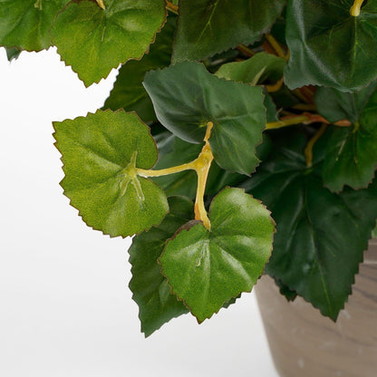 Artificial plant Begonia Salmon