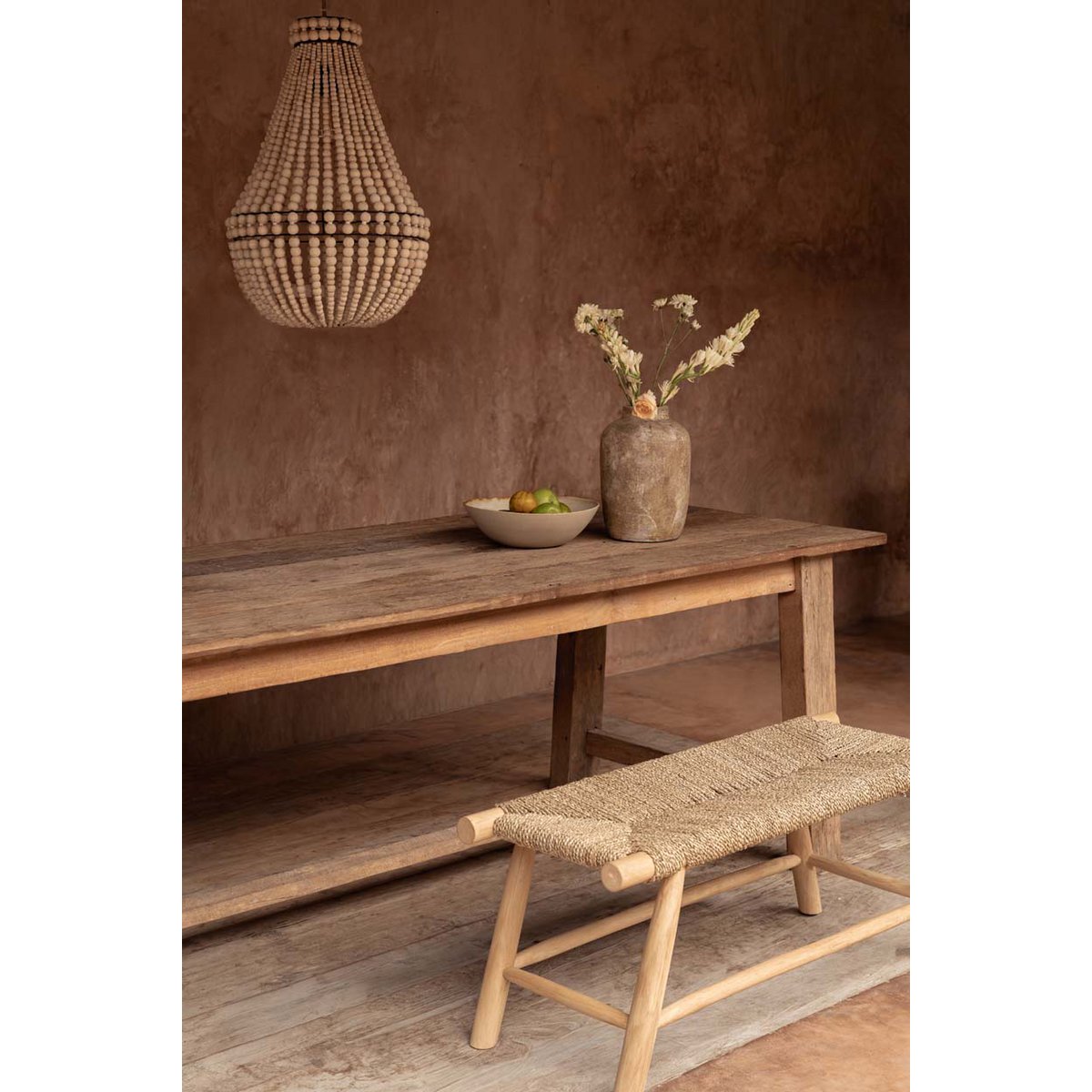 The Teardrop Chandelier - Natural - M