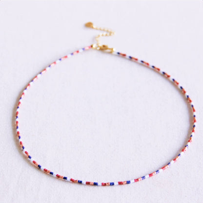 Miyuki necklace - Candy sweetheart