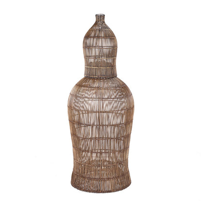 The Woven Bell Pendant - Dark Walnut - S