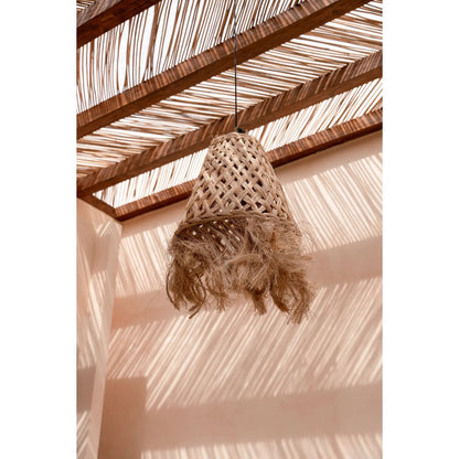 The Abaca Jelly Fish Pendant - Natural - M