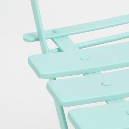 Garden bistro set Laurence Light green