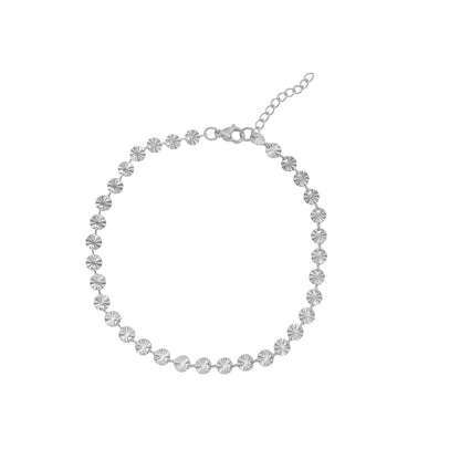 Stainless Steel Musthave Anklet - Silver