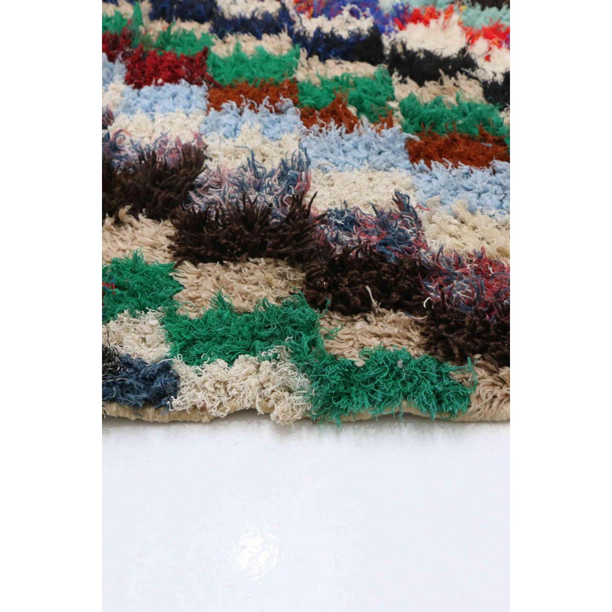 Moroccan Berber cotton rug 73 x 172 cm