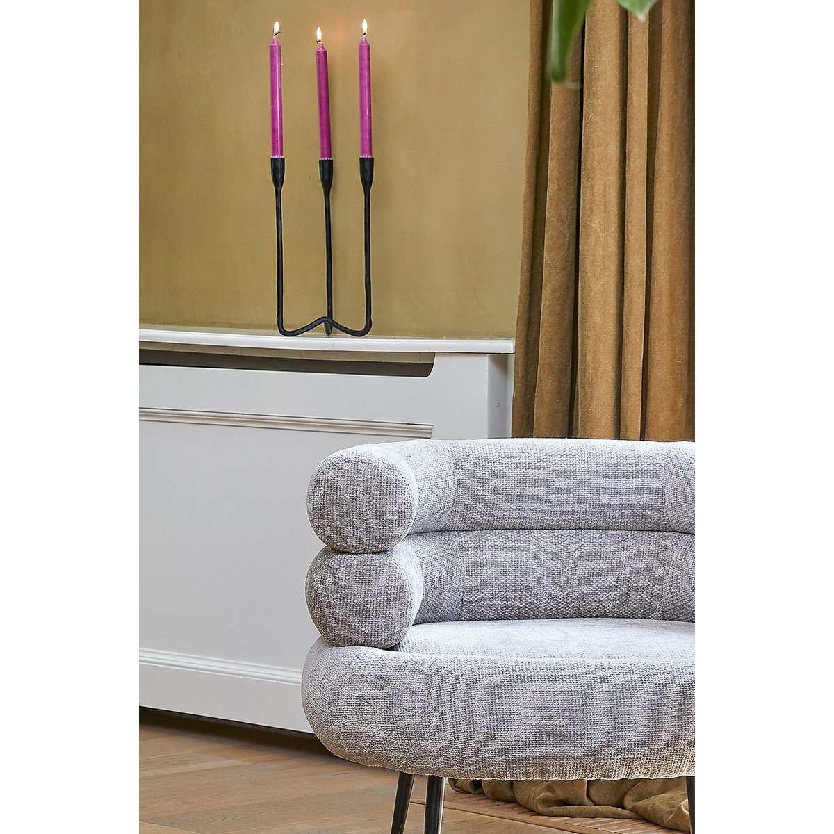 Candlestick Christy Black