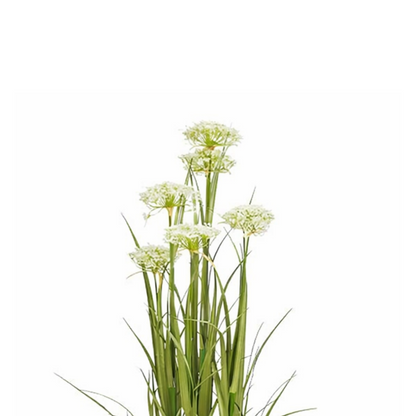 Artificial Plant Ornamental Grass White