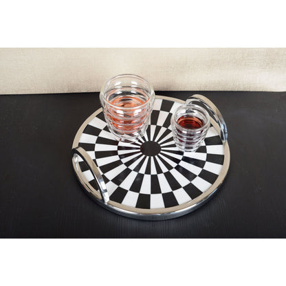 WAVE DOUBLE WALL ESPRESSO COFFEE CUPS 70ML - SET OF 2