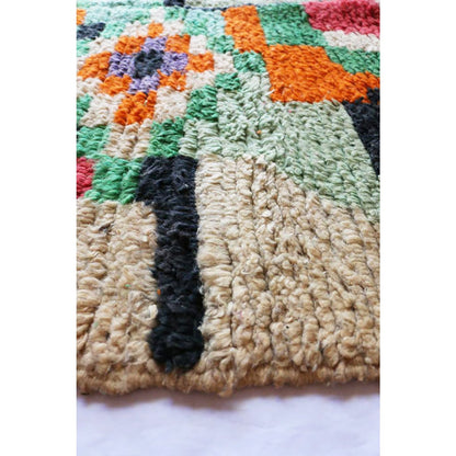 Pure wool Moroccan Berber rug 167 x 254 cm