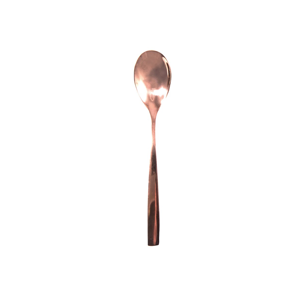 COPPER DESSERT SPOONS - SET OF 6