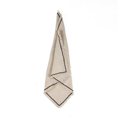 The Tuscany Napkin - Natural Black - 45x45