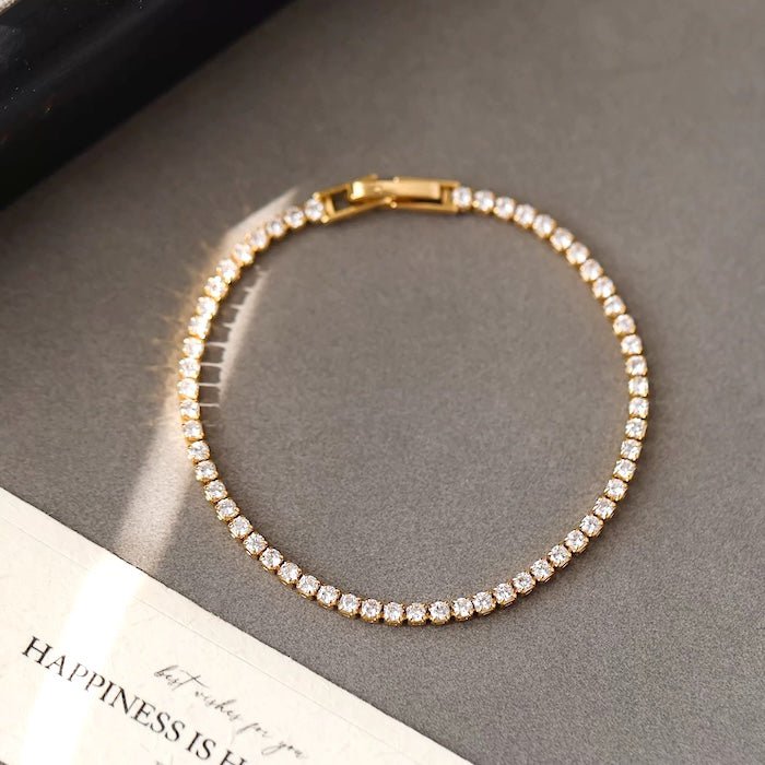 Timeless Diamond Look Sparkling Bracelet