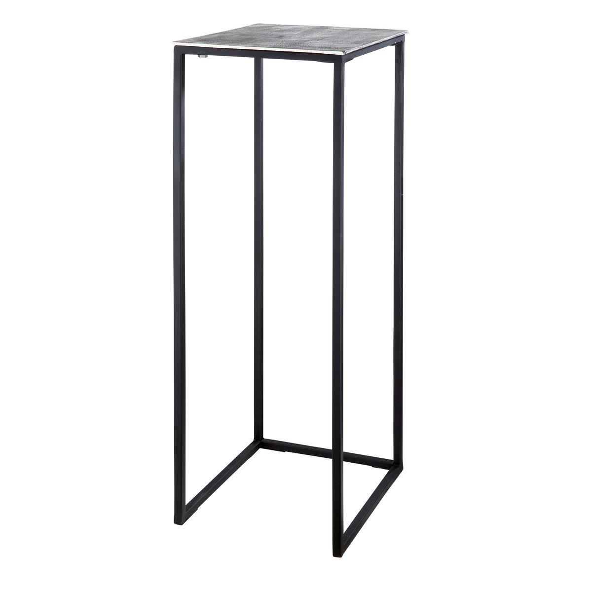 Aluminum side table "Quadro" Series 2