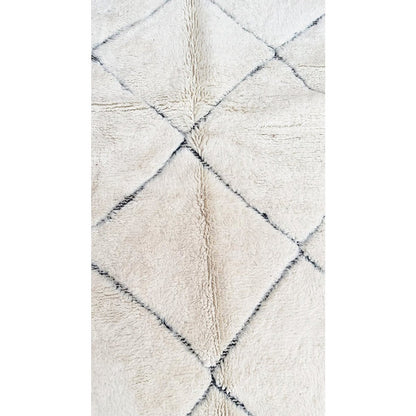 Pure wool Moroccan Berber rug 149 x 250 cm