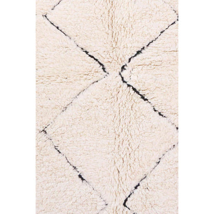 Pure wool Moroccan Berber rug 148 x 248 cm