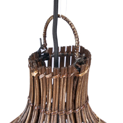 The Oasis Tower Pendant - Dark Walnut - XL