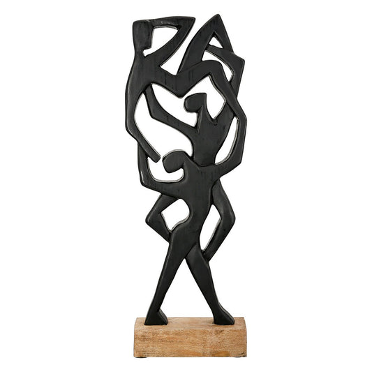 Sculpture Acrobatics, black H.60 cm