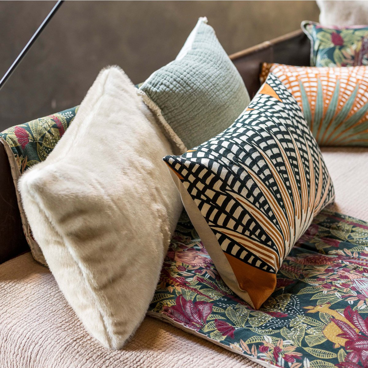 Coussin Liwen Naturel 40 x 65