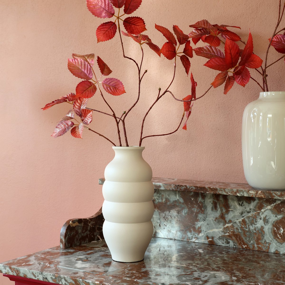 Vase - Carmen ivory