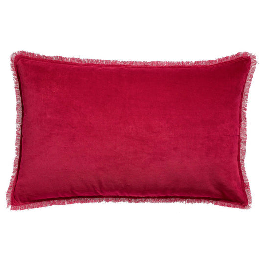 Fara Ruby plain cushion 40 x 65