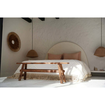 The Berber Bed Throw - Natural