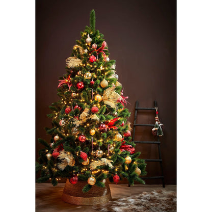 Christmas tree skirt Gold