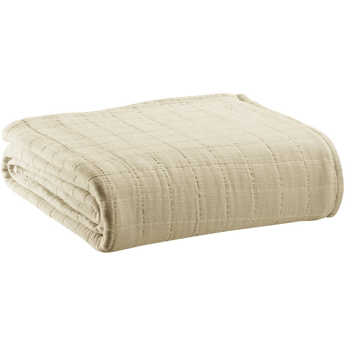 Recycled throw Lisa Natural 240 x 260