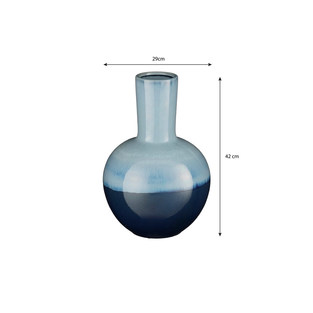 Vase Holm Blue