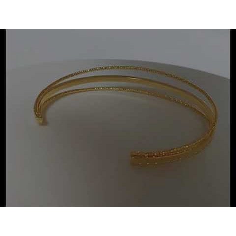 Minimalist Open Bangle Set – Gold & Silver