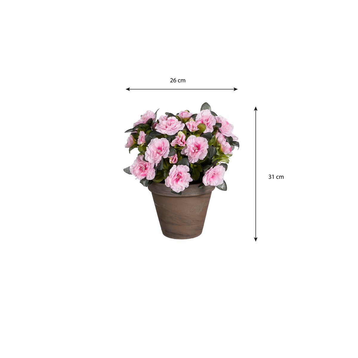 Artificial plant Azalea Pink