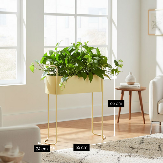 Flowerpot inside Moritz Beige
