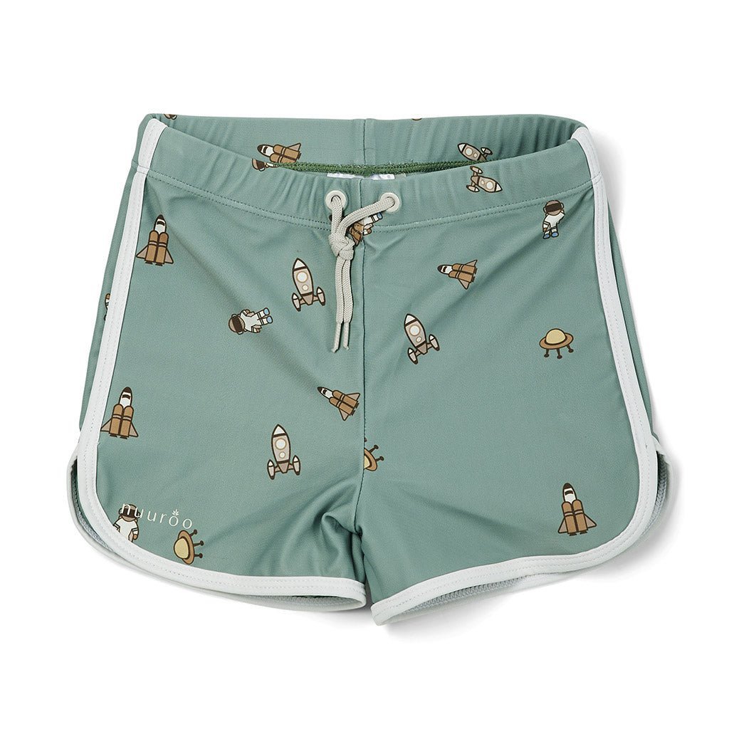 Marti swim shorts-Light green - Space